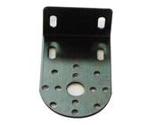 Stamped Sheet Metal Parts Metal Angle Brackets With Black Powder Coating Finish