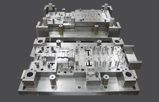Electronic Progressive Die Stamping , Compound Die And Progressive Die Tooling