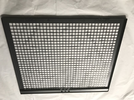 Back Metal Grid Plate Custom Sheet Metal Fabrication For Household Appliance