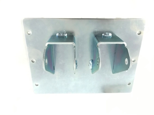 Zinc Plating Finish Sheet Metal Stamping Parts Mild Steel Mounting Brackets