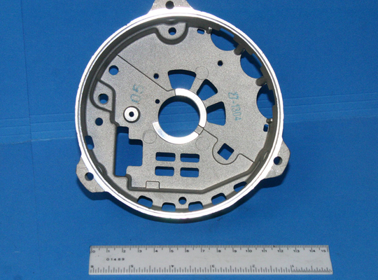 Motor Shell Cover Aluminium Die Casting Heat Treatment High Precision